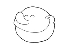 Coloring page glad