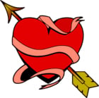 Image Heart with arrow