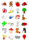 Images icons for infants