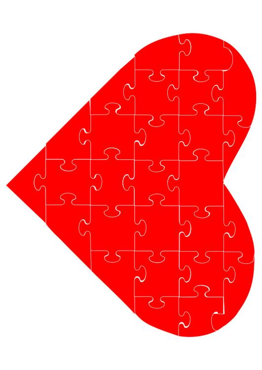 jigsaw heart