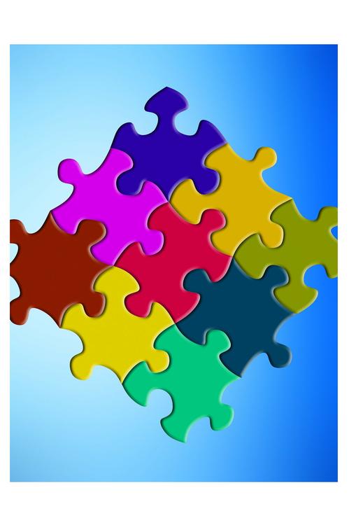 jigsaw puzzle pieces