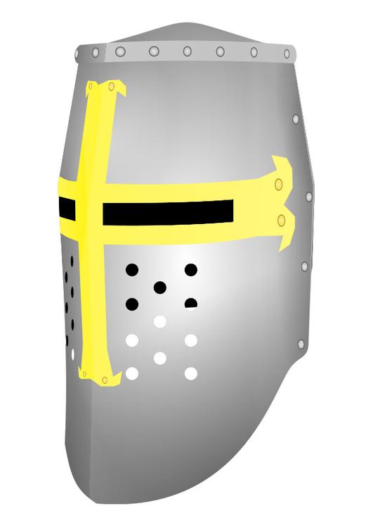 knight's helmet