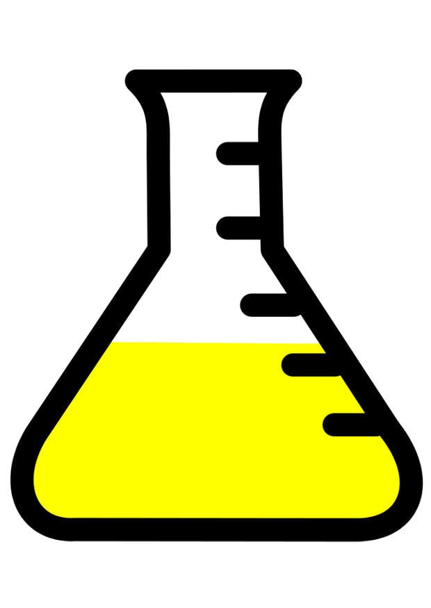 Image laboratory flask