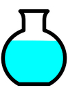 Image laboratory flask