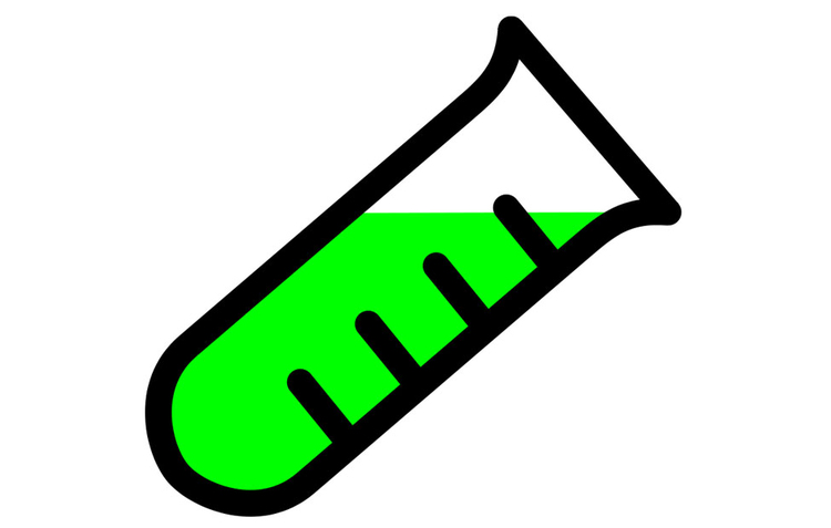 Image laboratory test tube