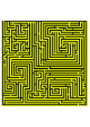 Images labyrinth - yellow