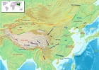 Images map of China 2