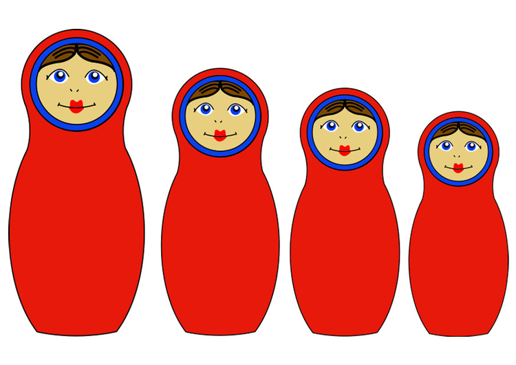 Image Matryoshka dolls - free printable images - Img 19777.