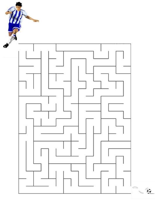 maze football