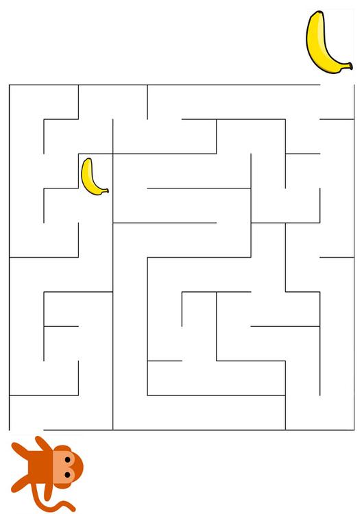 maze monkey and banana