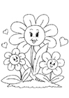 Coloring page mother's day