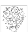 Coloring page mother's day