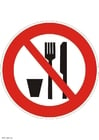 no food or drink