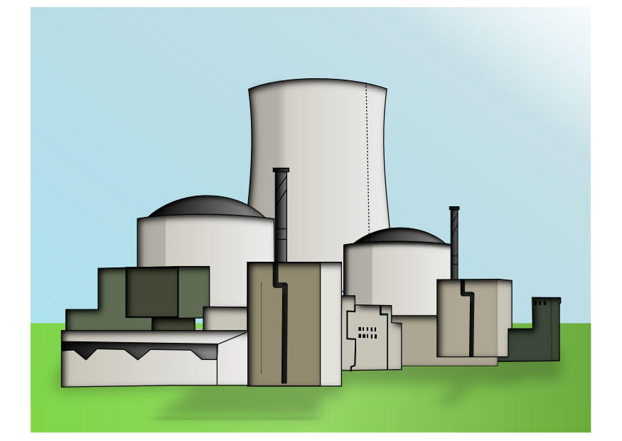 nuclear plant clip art