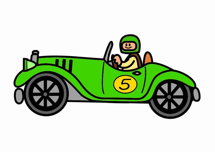 Image oldtimer racing car