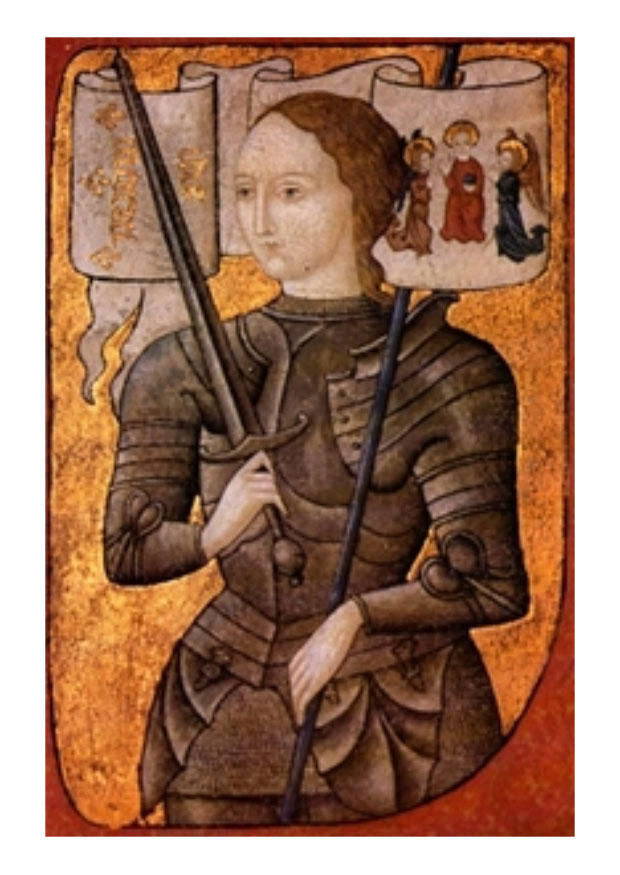 Image painting - Joan of Arc