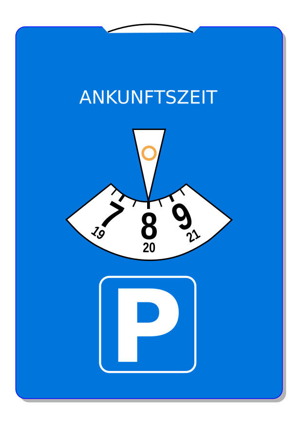Image parking disc
