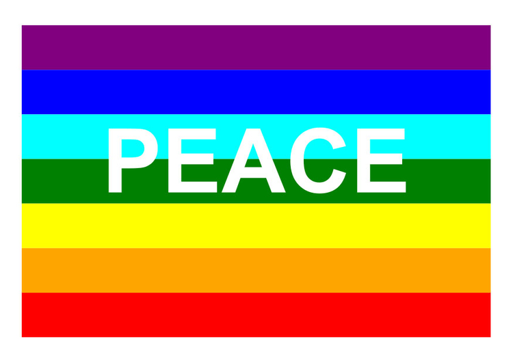 Image peace flag