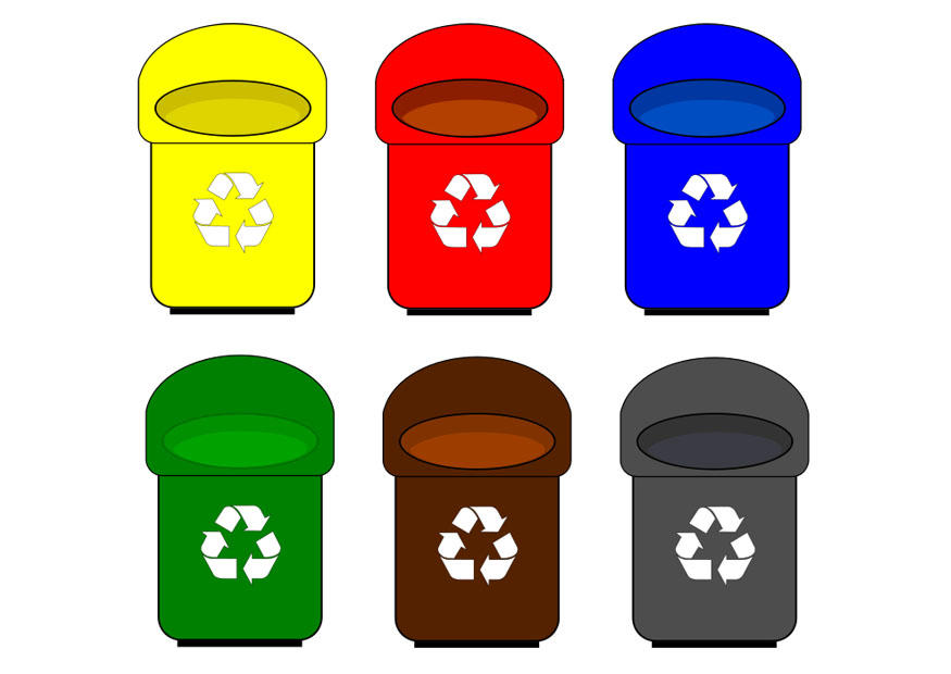 Image recycling containers