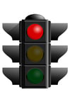 Images red traffic light