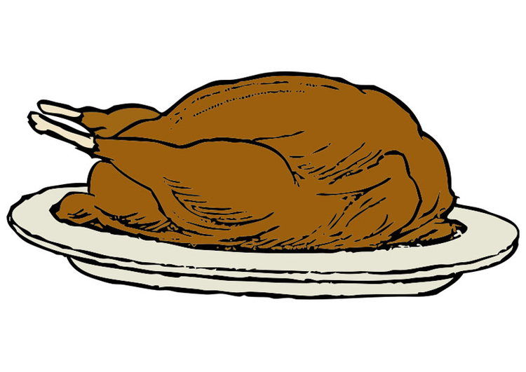 Image roasted turkey
