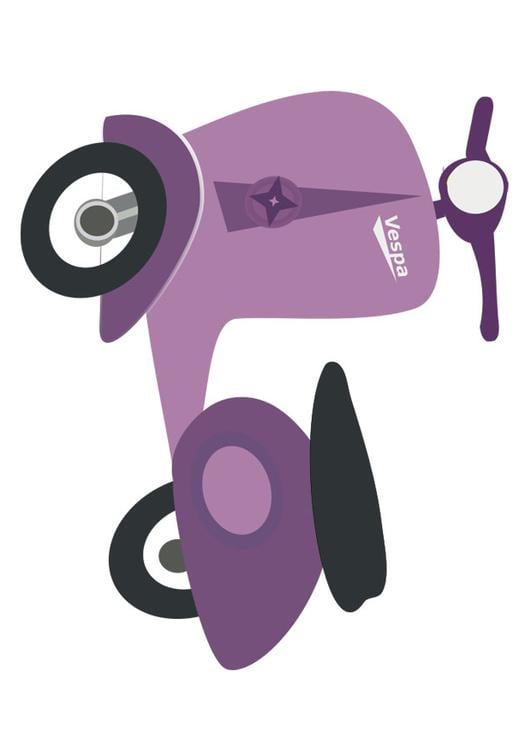 scooter - vespa