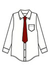 Images shirt with tie