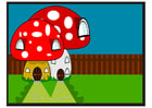 Image Smurf house