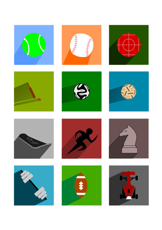 Image sport icons