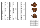 Images sudoku - monkeys