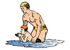 Images swimming class - gymnastic class