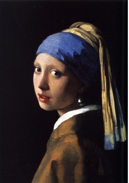 The Girl with a Pearl Earring - Johannes Vermeer