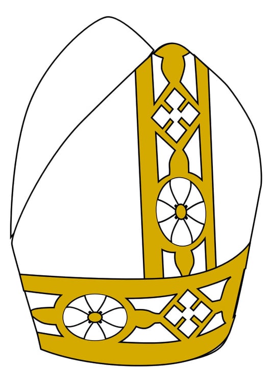 Image the pope's mitre