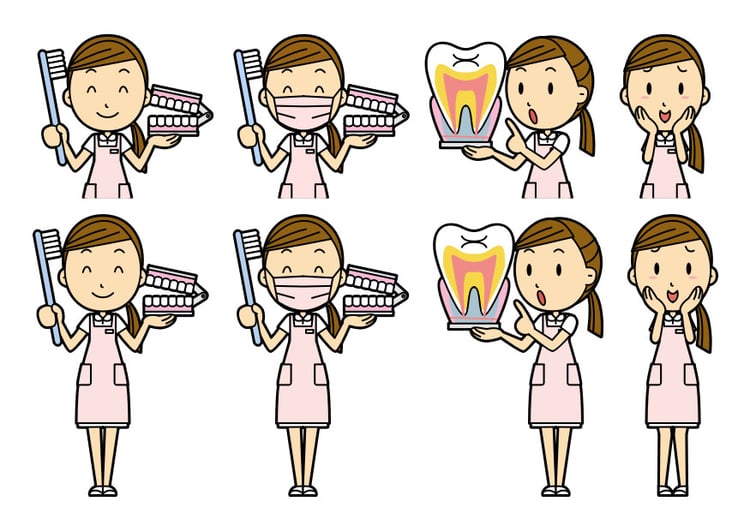 Image to brush one's teeth