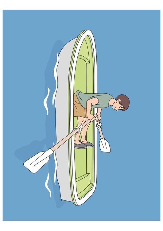 to row