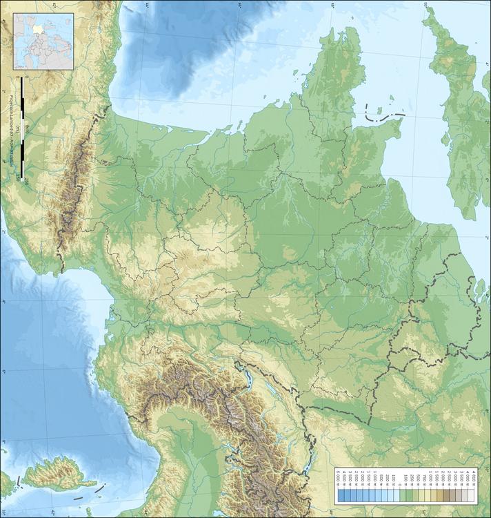 Topography of France