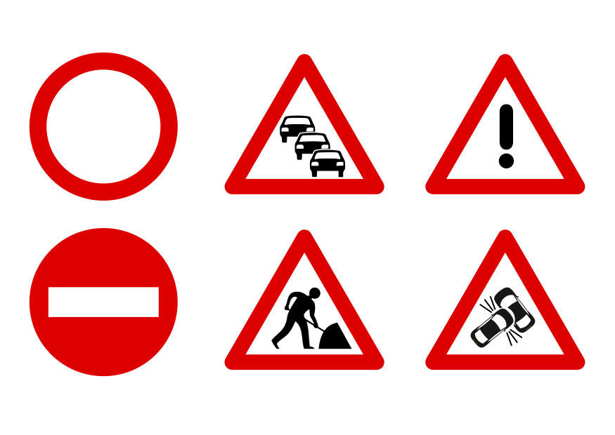 Image traffic signs