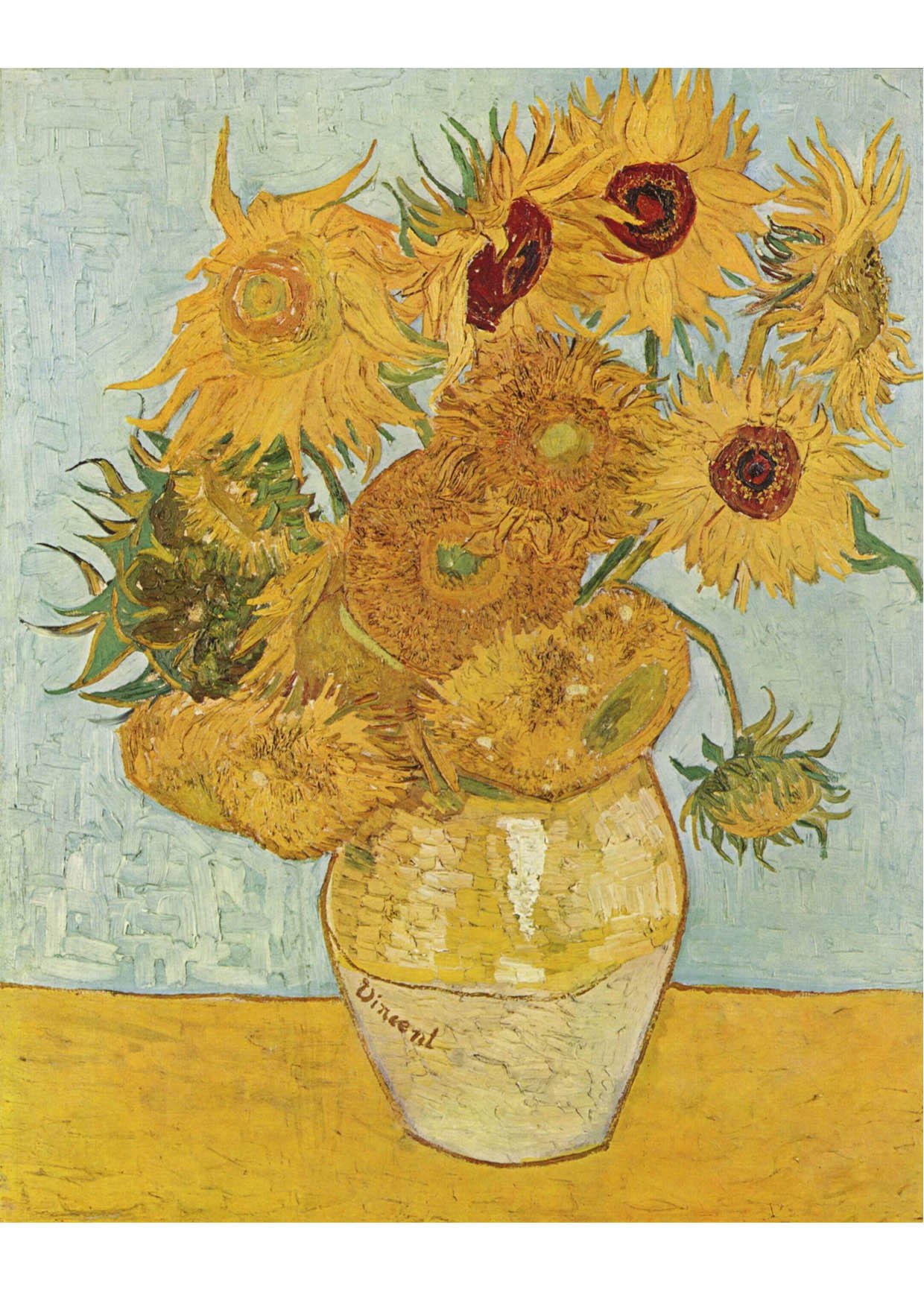 Image Vincent Van Gogh - Sunflowers - Img 17055