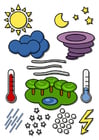 Image weather symbols