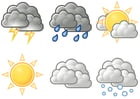 Images weather symbols