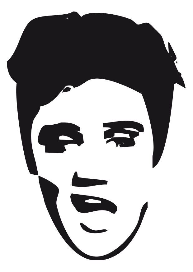 Coloring Page Elvis Presley - Free printables - Img 24628