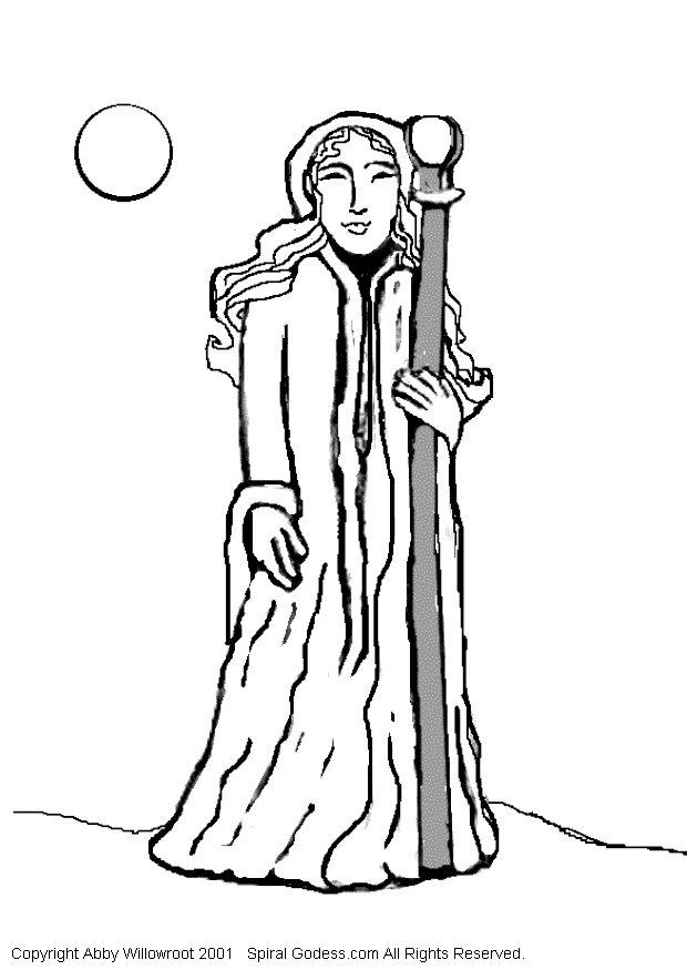 Coloring Page priest - Free printables - Img 6057