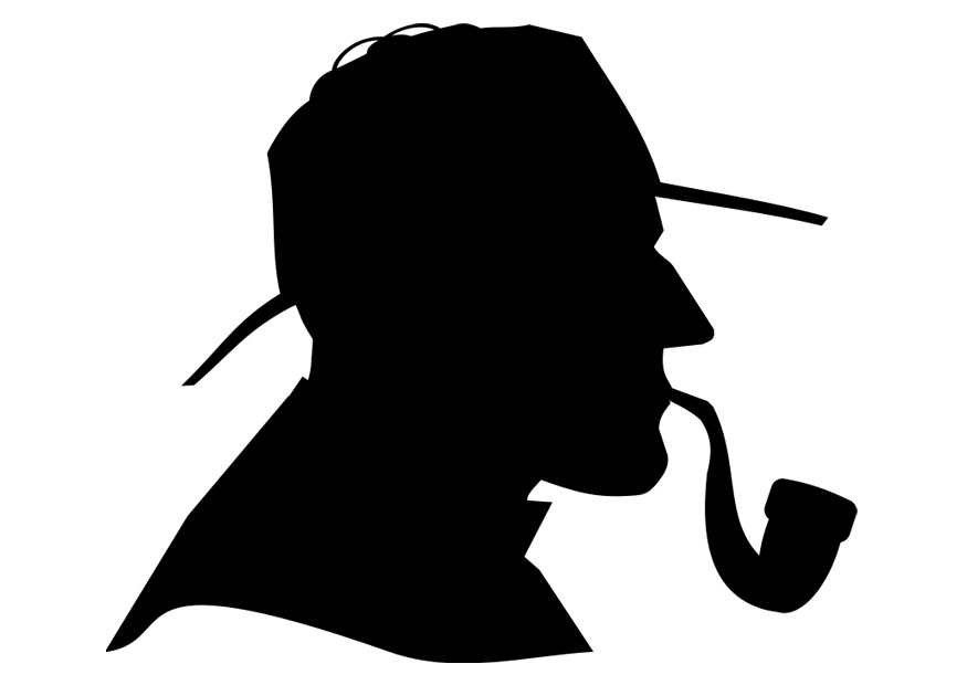 Coloring Page Sherlock Holmes - Free printables - Img 23032