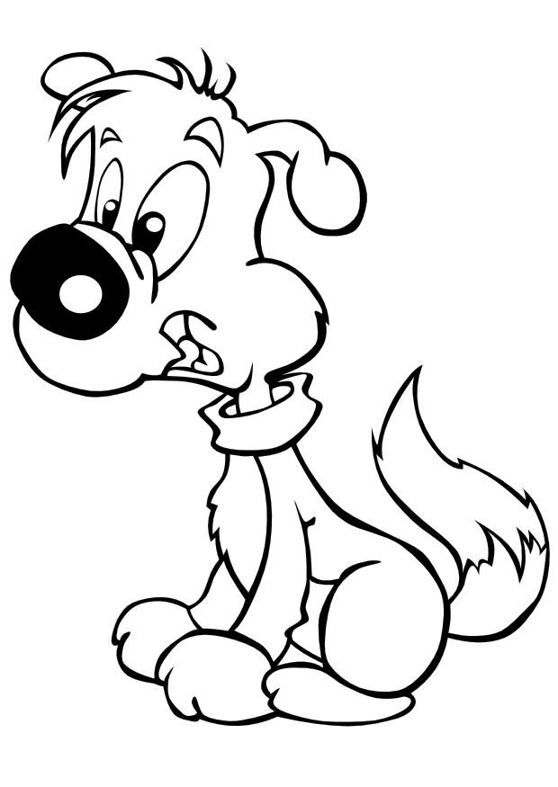 dog Coloring page dog