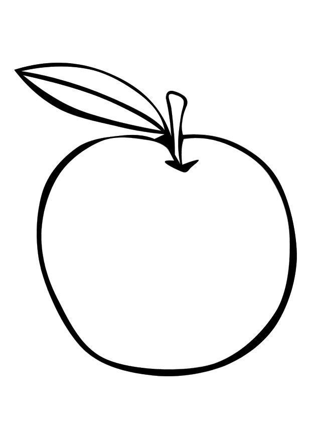 apple Coloring page apple