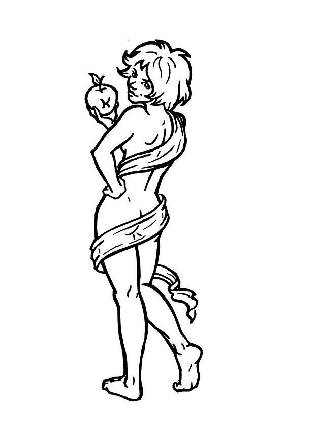 eve Coloring page eve
