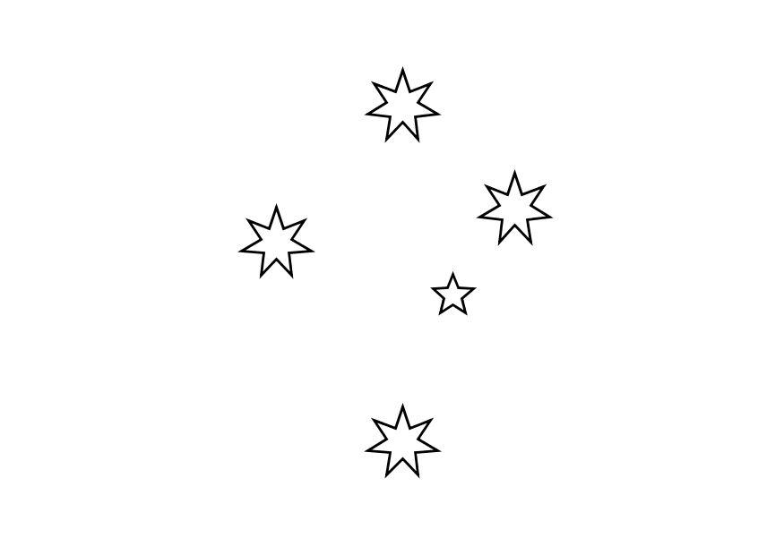 stars Coloring page stars