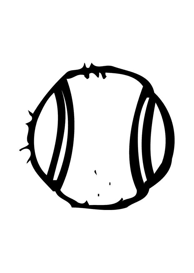 tennis ball Coloring page tennis ball