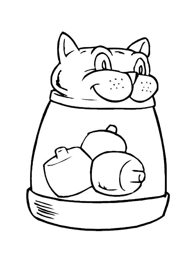cat Coloring page cat