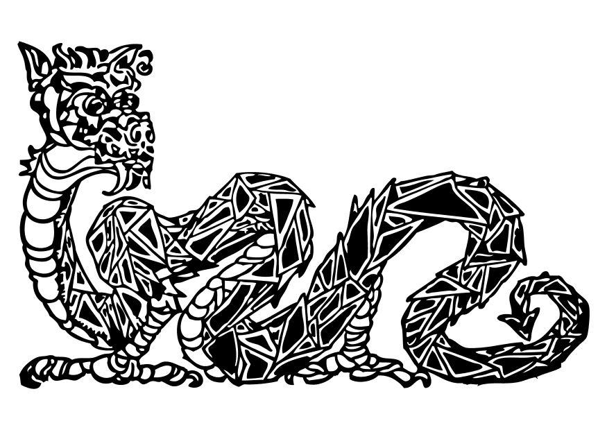 dragon Coloring page dragon